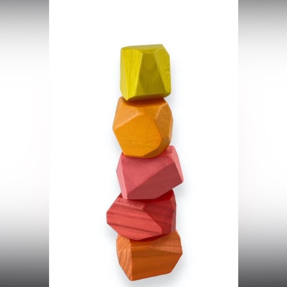 LOVEVERY STACKING BOULDERS, Set of 5, Free Spirt Play Kit​​​​​​​